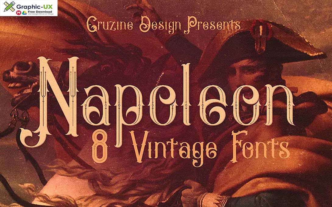 Napoleon Vintage Typeface Font