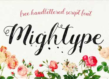 Mightype Font Free