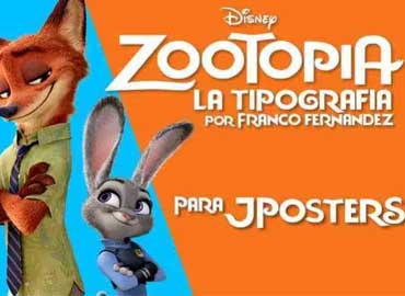 Zootopia JPosters font