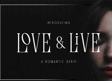 Love & Live Typeface