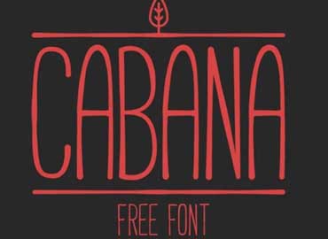 CABANA Font Free