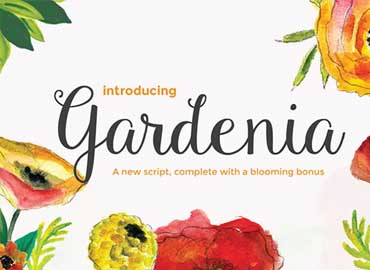 Gardenia Script Font Free