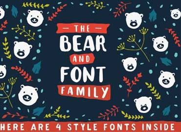 The Bear Font Family Free