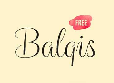 Balqis Font Free