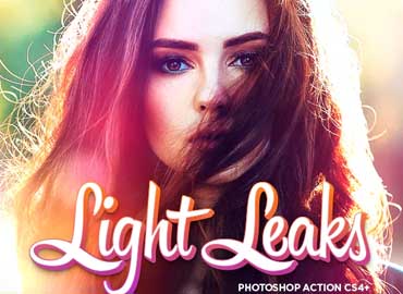 Light Leaks CS4+ Photoshop Action