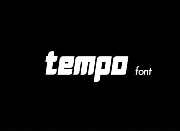 Tempo Typeface font