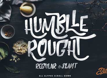 Humblle Rought Font Free