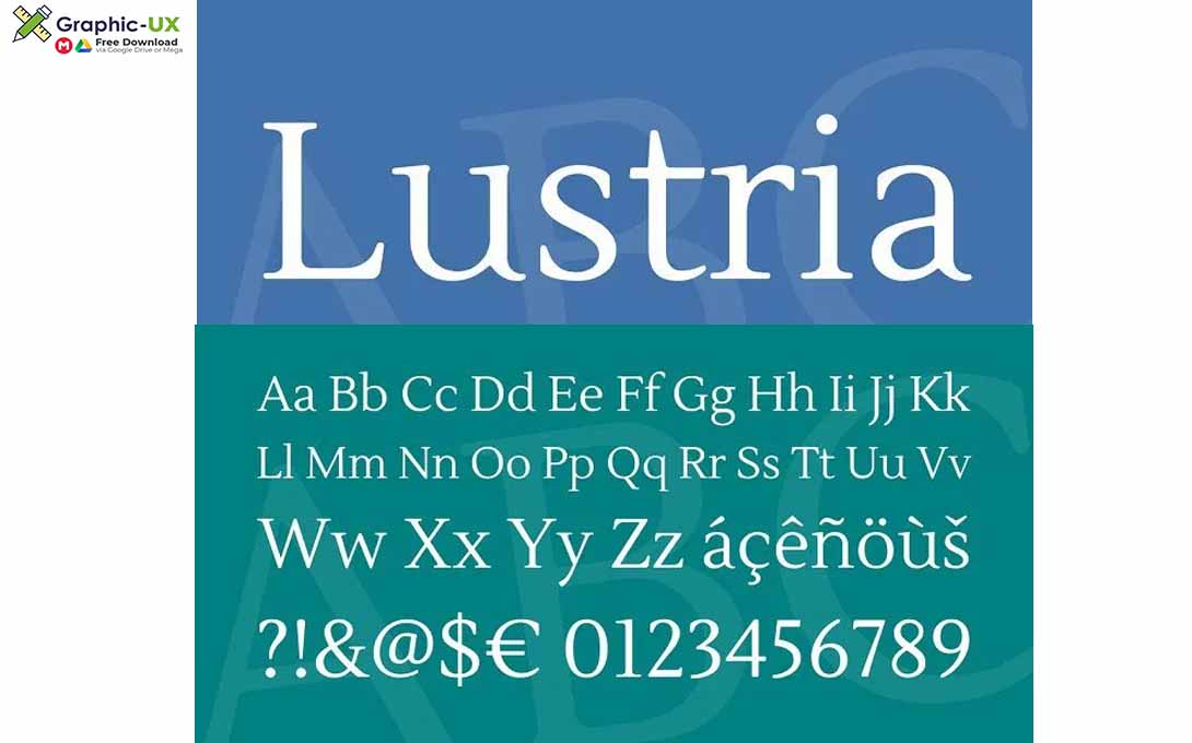 Lustria Font 