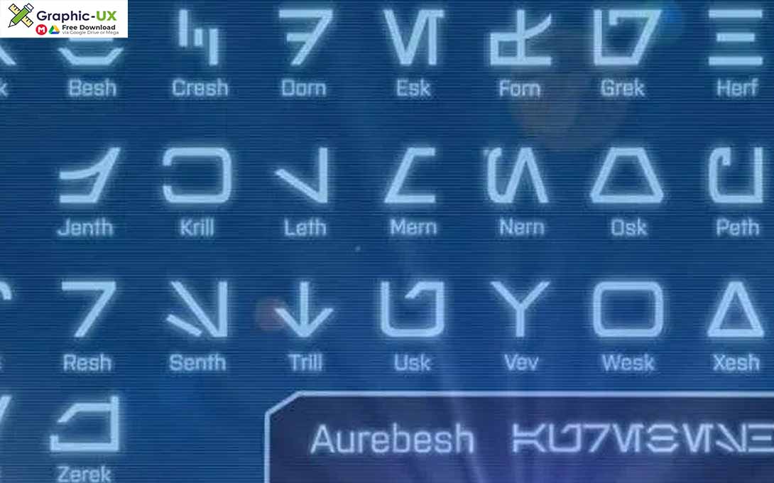 Aurek-Besh font 