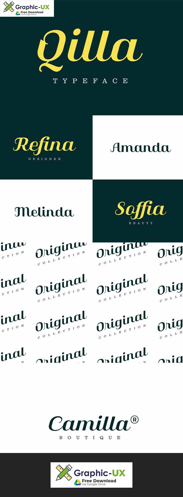 Qilla Typeface Font 