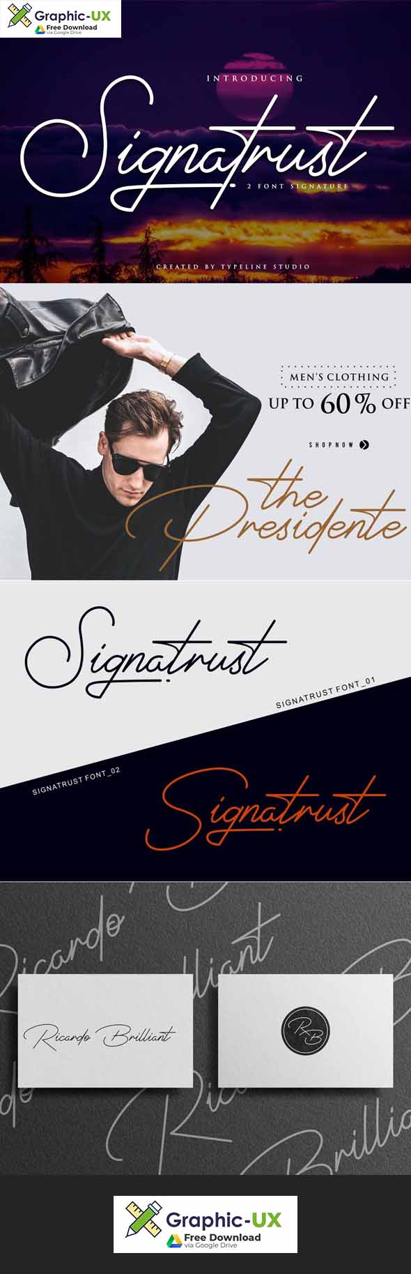 Signatrust Elegant Font 