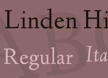 Linden Hill Font