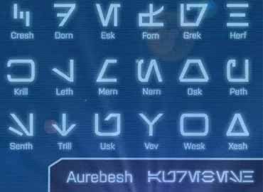 Aurek-Besh font