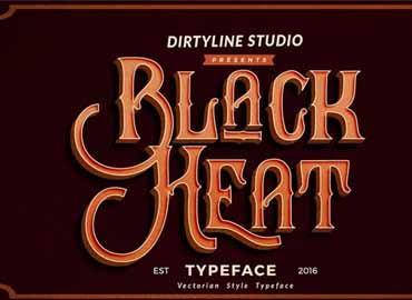 Black Heat Font Free