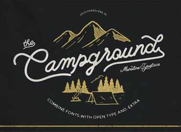 Campground Font Free
