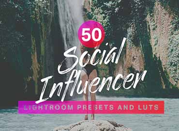 50 Social Media Influencer Lightroom Presets LUTs