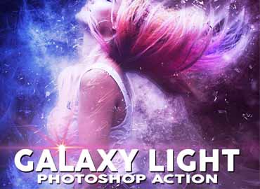 GALAXY LIGHT Photoshop Action