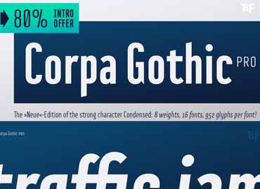 Corpa Gothic™ Pro Complete Family