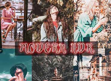 Modern HDR Photoshop Actions
