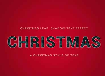 Christmas Text Effect