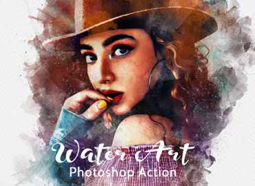 Water Art Photoshop Action
