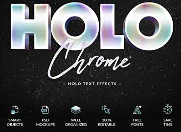 Holographic Text Effects vol 3