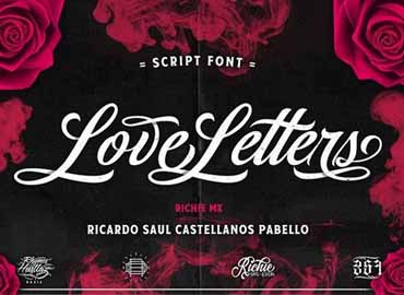 Love Letters Script Font