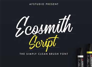 Ecosmith Script Font Free