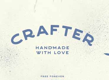 Crafter Vintage Font Free
