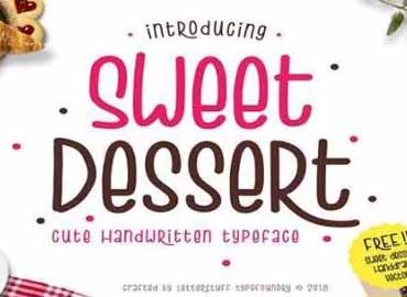 Sweet Dessert Font