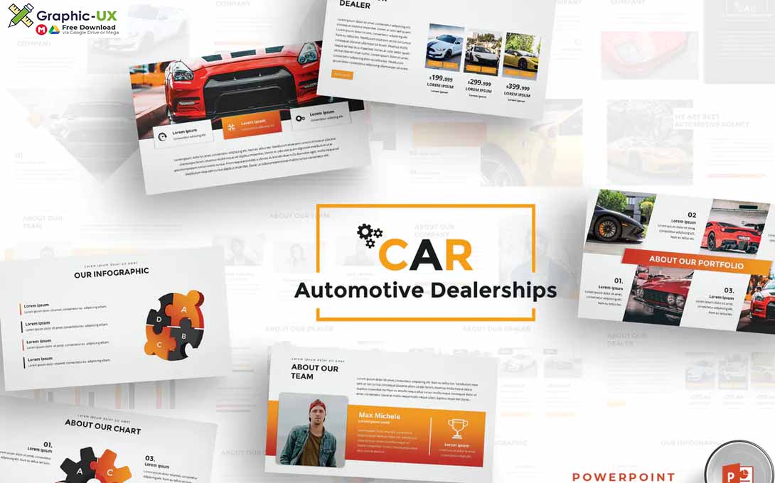 Car Dealerships Powerpoint Template 