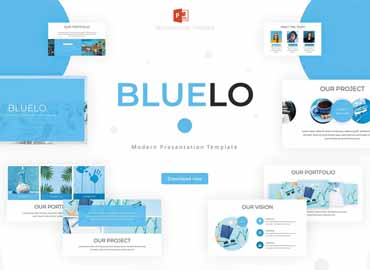 Bluelo - Powerpoint Template