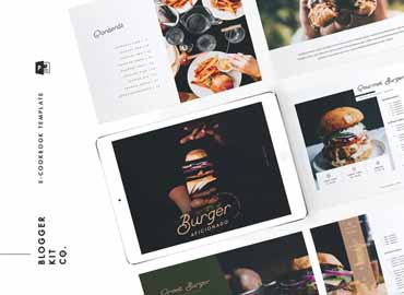 eBook Template | Cookbook | 16 Pages| PowerPoint